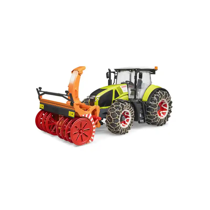 Claas Axion 950 avec chaînes et souffleuse - Bruder 03017 Offre Exclusive