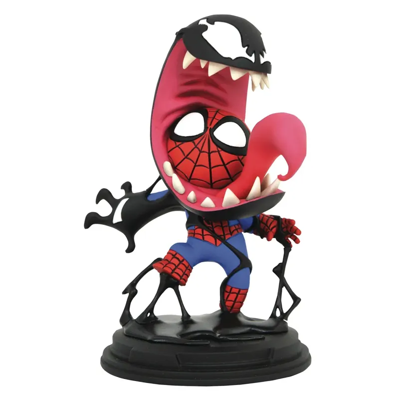 Authentique Gentle Giant – Marvel Animated – Spiderman Vs Venom – 17cm Figurine