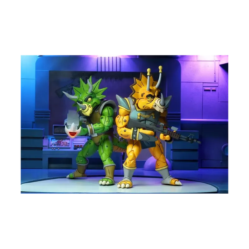 Remise Neca - TMNT - Les Tortues Ninja - Pack Captain Zarax & Zork