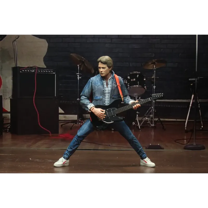 Prix Promo Neca - Ultimate Marty Mac Fly Battle of the Bands 1/12 - Retour vers le futur Figurine