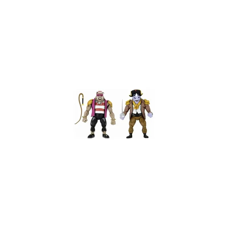 Neca Les Tortues ninja Turtles in Time - Bebop & Rocksteady Figurine Marque