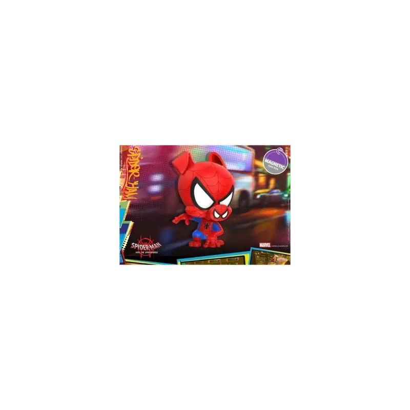 Soldes Hot Toys - Spider-Man into the Spiderverse - Spider Ham Cosbaby - Cosbaby - 9cm Figurine