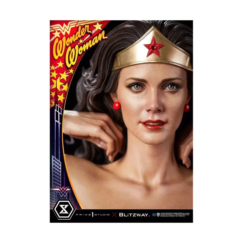 Haute Qualité Prime 1 Studio X Blitzway DC Comics - Lynda Carter Wonder Woman 1975 1/3 Statue