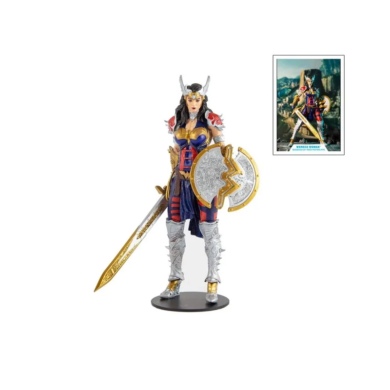 Quantité Limitée Mc Farlane DC Multiverse - Wonder Woman Designed by Todd McFarlane 1/12 Figurine