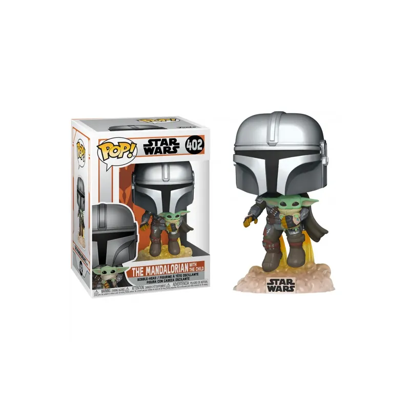 Quantité Limitée Funko POP! 402 Star Wars – The Mandalorian with the Child Figurine