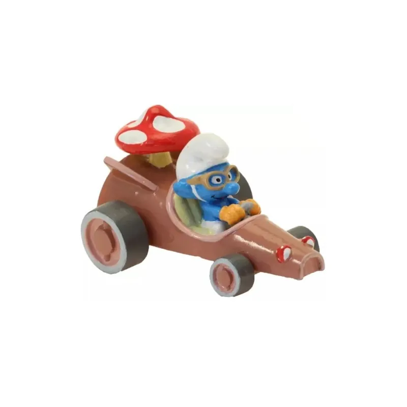 Nouveauté Pixi Origine - Code de la route, le Schtroumpf appuie sur le champignon - Les Schtroumpfs Figurine