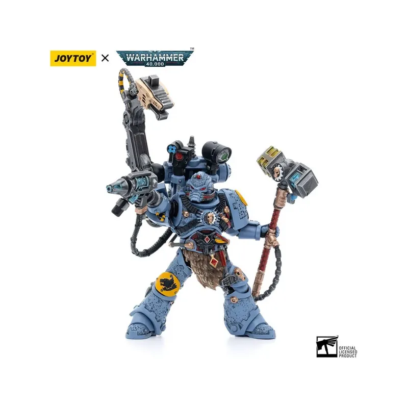 JoyToy Space Marines - Space Wolves - Iron Priest Jorin Fellhammer 1/18 - Warhammer 40K Figurine Acheter Direct