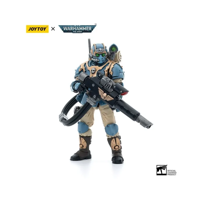 JoyToy Space Marines - Astra Militarum Tempestus - Scions Squad 55Th Kappic Eagles Tempestor Scion 1 1/18 - Warhammer 40K Figur Dernier Modèle