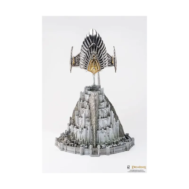 Pure Arts LOTR Crown of Gondor 1 1 Scale Art Mask Statue - Lord of the Rings The Return of the King Figurine Vente Flash