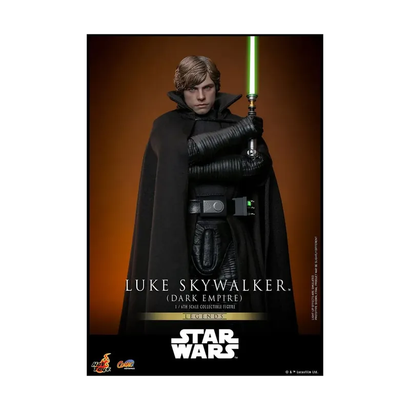 Hot Toys Star Wars - Dark Empire Luke Skywalker - Comic Masterpiece 1/6 Figurine Meilleur Prix