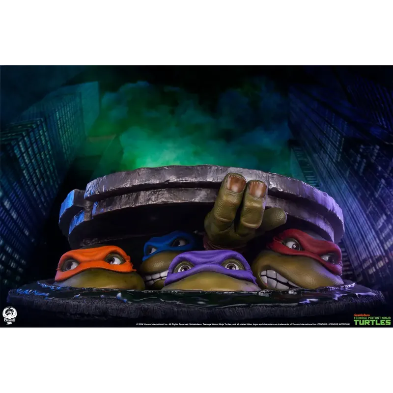 Premium Collectibles Studio PCS - TMNT Underground 1 1 scale diorama - Teenage Mutant Ninja Turtles Figurine Dernière Chance