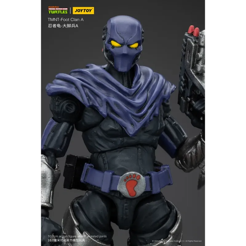 JoyToy TMNT - Foot Soldier A - Teenage Mutant Ninja Turtles 1/18 Figurine Meilleure Vente