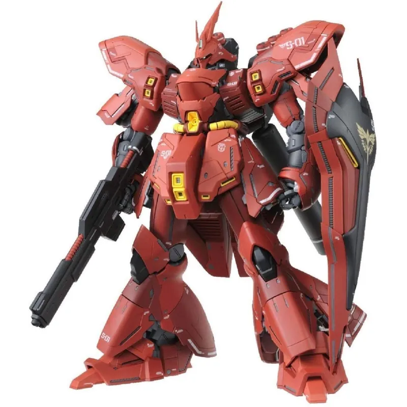 Prix Promo Bandai - Gunpla - Gundam 1/100 MG - MSN-04 SAZABI Ver. Ka - Mobile Suit Gundam Char‘s Counterattack Figurine
