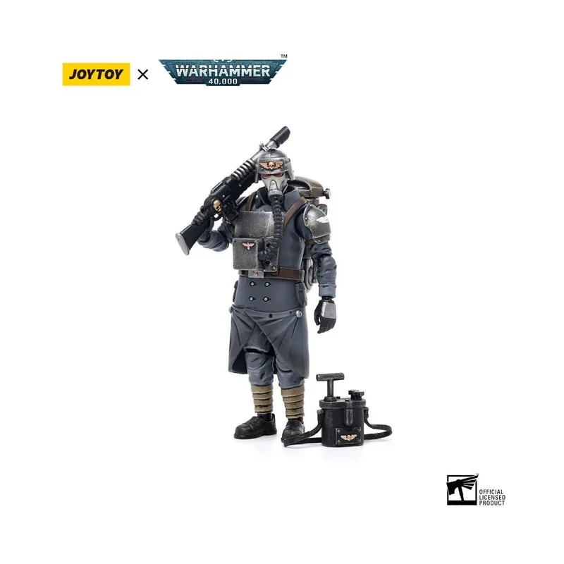 Réduction JoyToy - Death Korps of Krieg - Veteran Squad Guardsman Demolitions Specialist 1/18 - Warhammer 40K Figurine