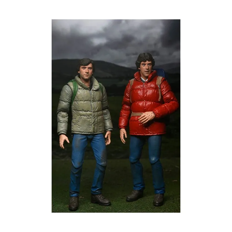 NECA - Jack and David - Le Loup-garou de Londres - An American Werewolf in London Figurine Retour Gratuit