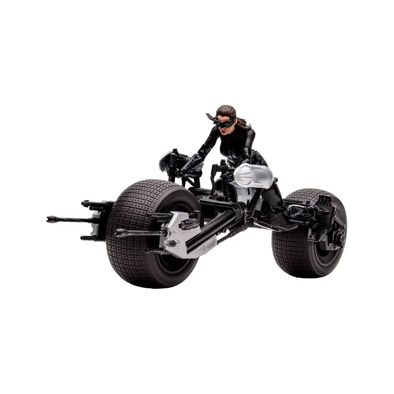 Mc Farlane - DC Multiverse - Batpod with Catwoman 1/12 (The Dark Knight Rise) Figurine Offre Spéciale