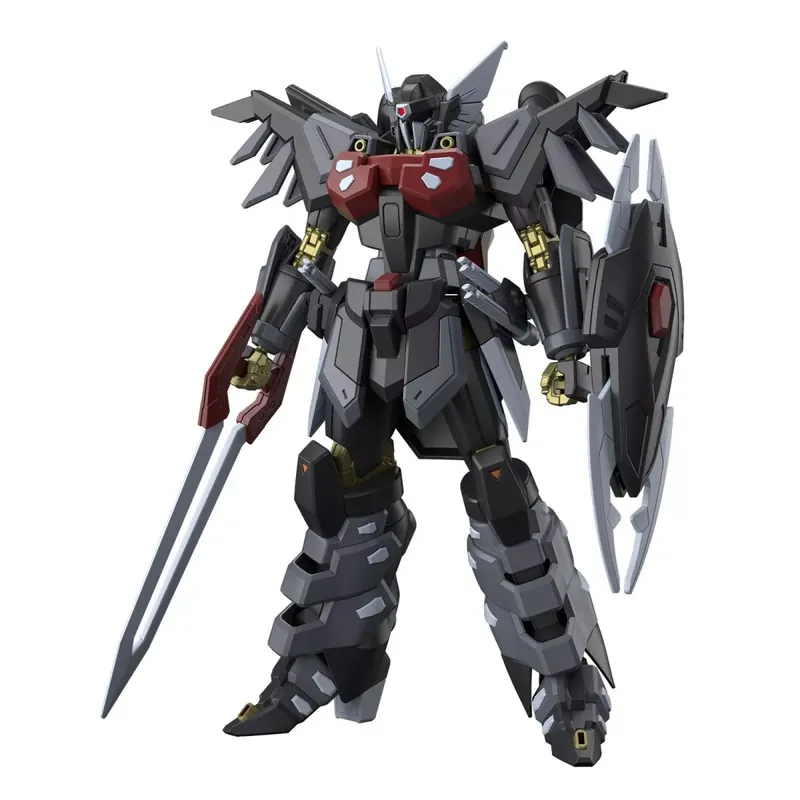 Usine Directe Bandai - Gunpla - Gundam 1/144 HG - BLACK KNIGHT SQUAD SHI-VE.A - Gundam Seed Freedom Figurine