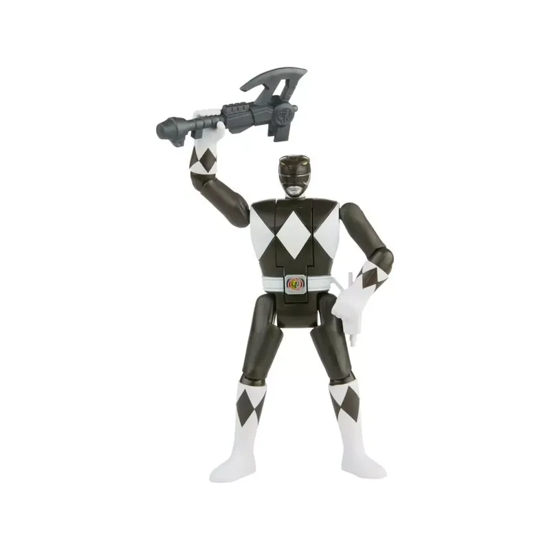 Affaire À Saisir Hasbro - Mighty Morphin Power Rangers - Ranger Noir Retro Morphin Figurine