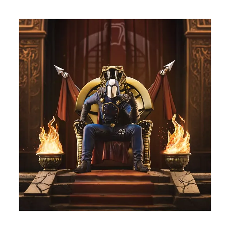 Promotion Saisonnière Iron Studios G.I.Joe - Cobra Commander BDS Art Scale 1/10 Figurine