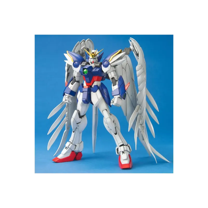 Bandai - Gunpla - 1/100 MG - XXXG-00W0 WING GUNDAM ZERO CUSTOM - Gundam Wing Endless Waltz Figurine Meilleur Choix