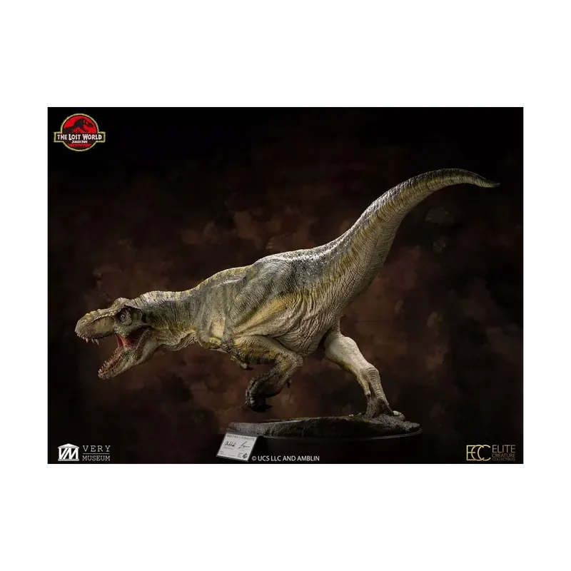 ECC Elite Creature Collectibles - Tyrannosaur Buck - Le Monde perdu Jurassic Park - Male T-REX Figurine Pas Cher