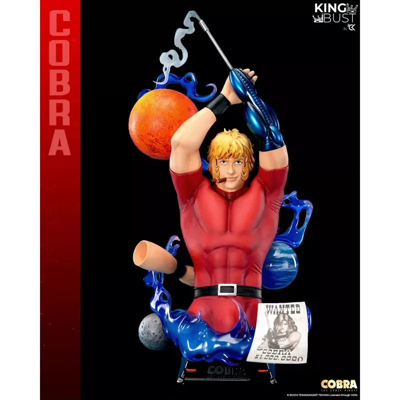 Jusqu'à Épuisement Des Stocks Cartoon Kingdom - King Bust Cobra 1/4 - COBRA - Limited Edition Figurine