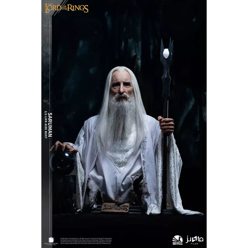 INFINITY STUDIO - SARUMAN - Buste 1/1 Lord of the Rings - Saroumane Figurine Meilleur Prix