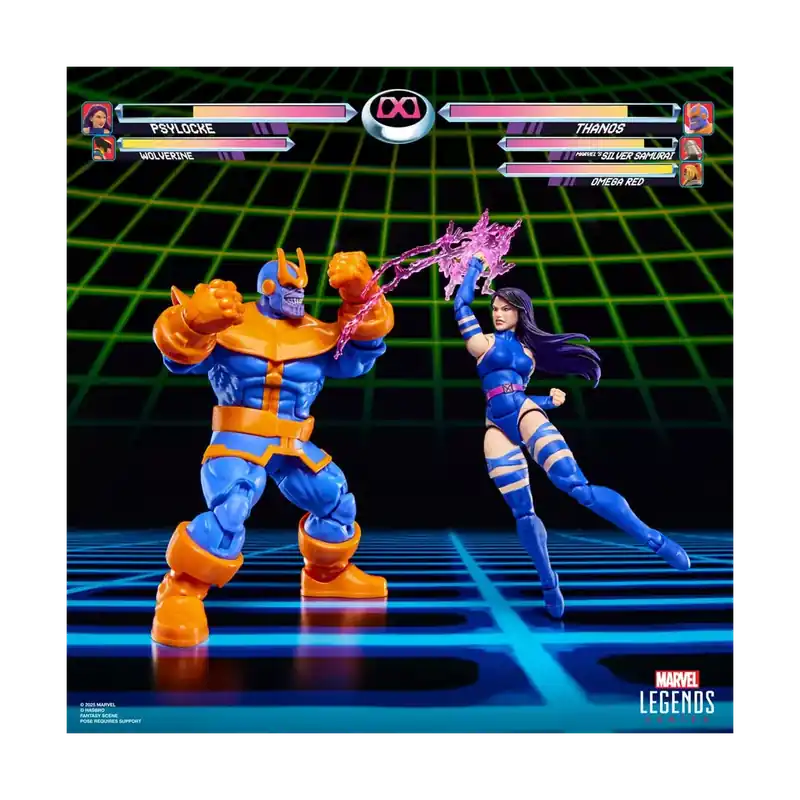 Promotion Hasbro Marvel Legends Series Gamerverse - Psylocke vs. Thanos