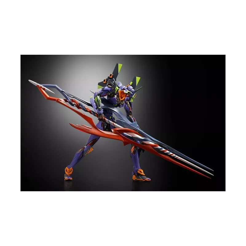 Nouveauté Tamashii Nations - EVA-01 Test Type 30th with the Spear of Gaius - Metal Build - Evangelion