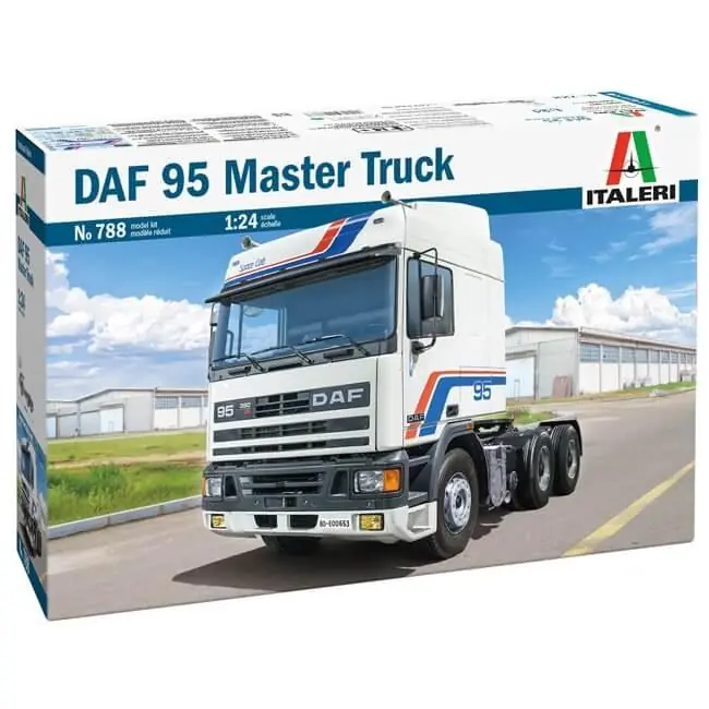 Maquette camion DAF 95 MASTER TRUCK Livraison Express
