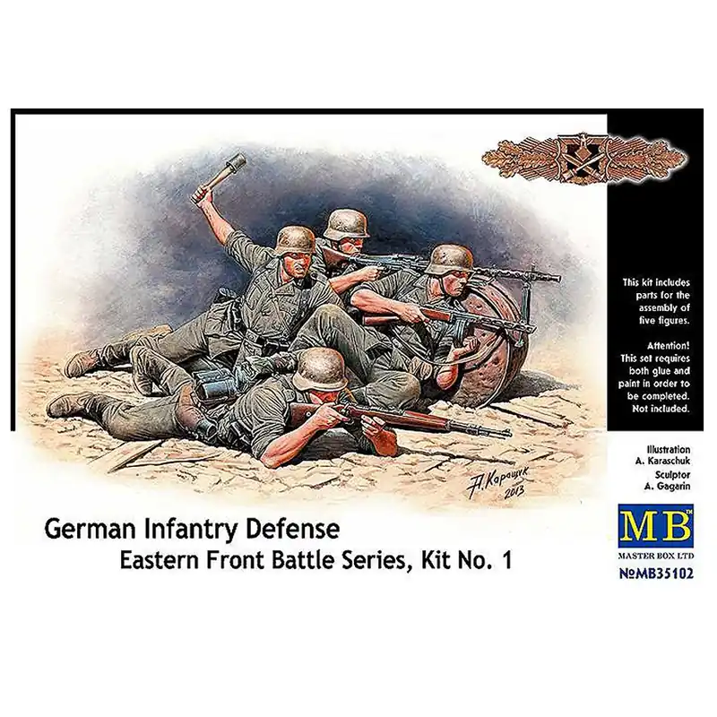 Figurines 2ème Guerre Mondiale Infanterie allemande en défense Nouvel Arrivage