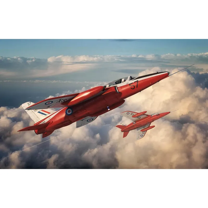 Expédié Aujourd'hui Maquette avion Folland Gnat T.1