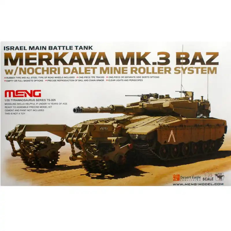 Prix Cassé Maquette Char Char de bataille israélien Merkava Mk.3 BAZ