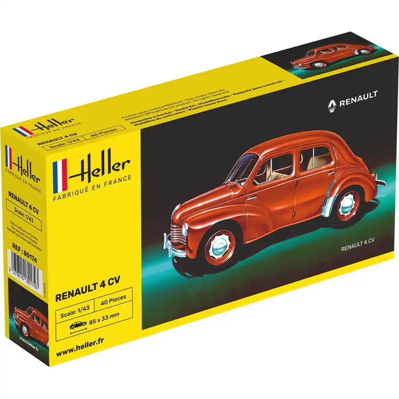 Vente Directe Maquette voiture Renault 4 CV