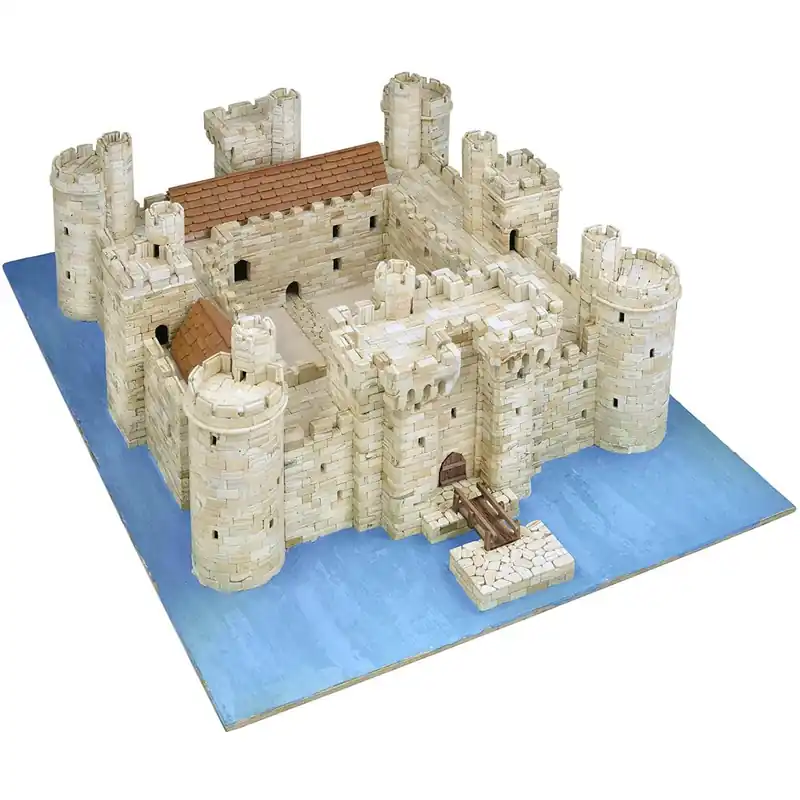 Seulement Aujourd'hui Maquette en céramique Château de Bodiam, Sussex, Angleterre