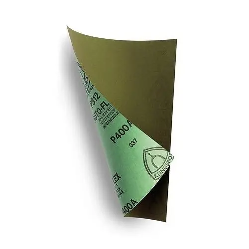 Quantité Limitée Papier abrasif Set de 4 papiers fins Vert