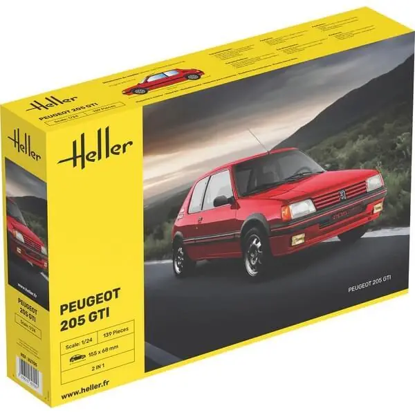 Pas Cher Maquette voiture Peugeot 205 GTI - 1/24