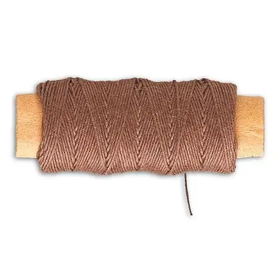 Accessoire pour maquette de bateau en bois Fil de coton marron ø 0,25 mm 30 mètres Expédié Aujourd'hui