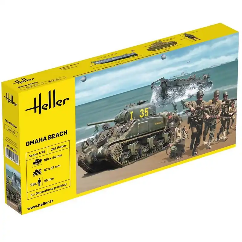 Maquettes et figurines militaires Omaha Beach Paiement Sécurisé
