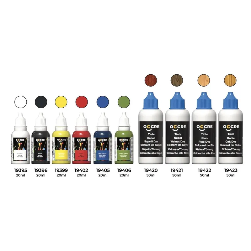 Prix Réduit Pack de 6 peintures de base avec colorants