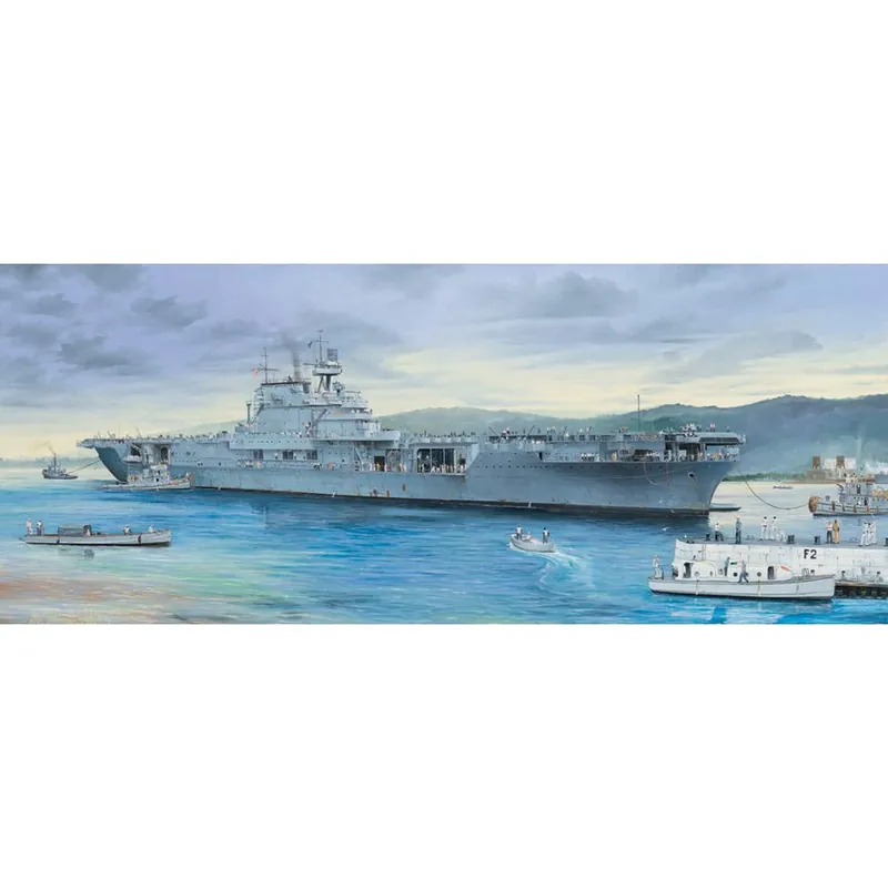 Authentique Maquette bateau USS Enterprise CV-6