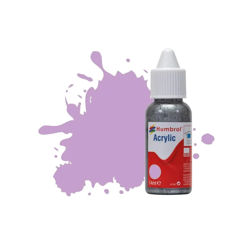 Paiement Sécurisé Peinture N°42 Violet Pastel - Mat Acrylique 14 ml