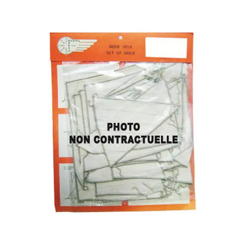 Prix Cassé Accessoires pour Maquette bateau en bois Voiles pour La Couronne