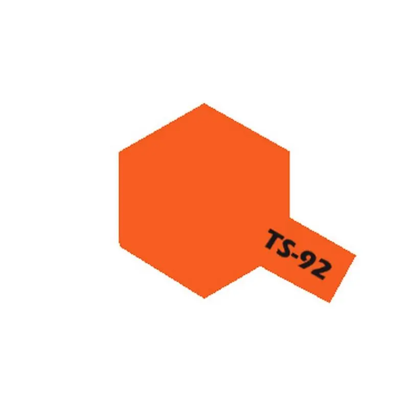 Ts92 - Bombe aérosol - 100ml Orange Metal Jusqu'à Épuisement Des Stocks