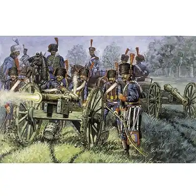 Paiement Sécurisé Figurines Guerres napoléoniennes Artillerie de la Garde Française 1 72