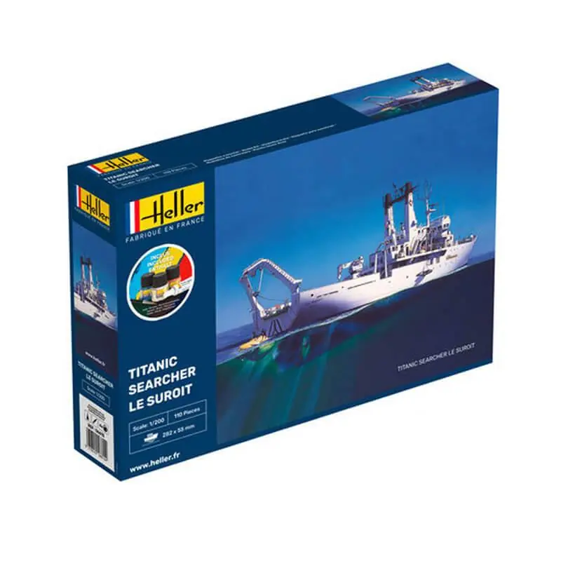 Maquette bateau Starter kit Titanic Searcher "Le Suroit" Achetez Aujourd'hui