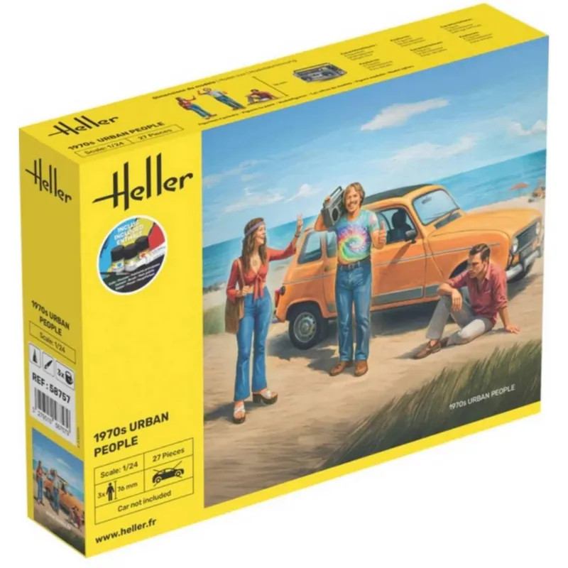 Figurines Starter Kit citadiens des années 70 Offre Spéciale