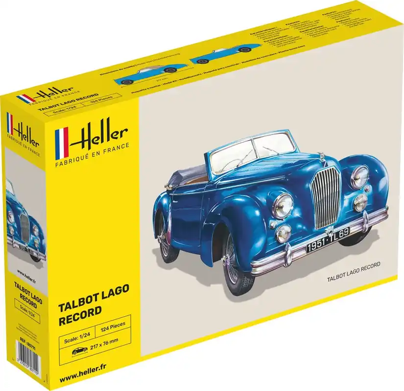 Maquette voiture Talbot Lago Record Promotion