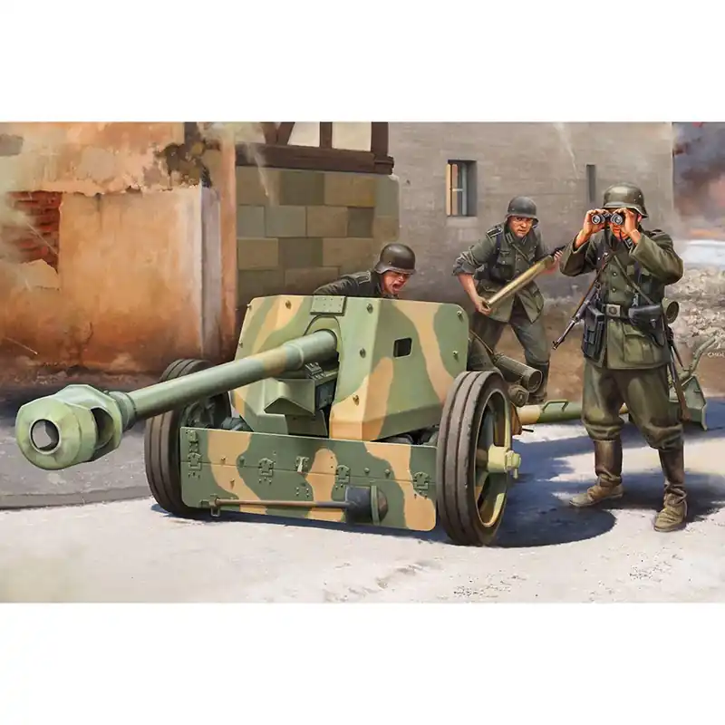 Maquette Canon antichar allemand Pak 40 de 7,5 cm – 1/16 Prix Choc