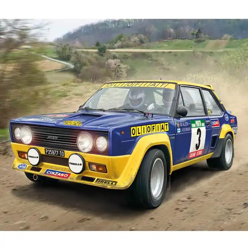 Maquette voiture Fiat 131 Abarth Rally OlioFiat Jusqu'à Épuisement Des Stocks